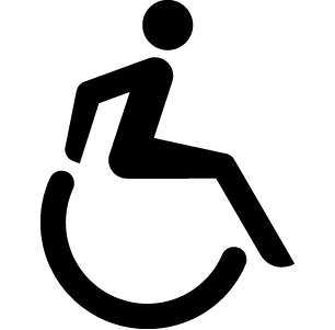 Wheelchair access logo