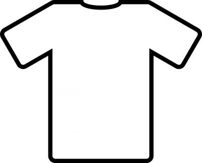 T-shirt outline